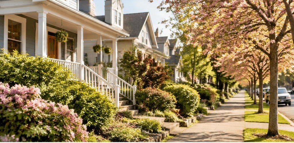 Illustrative residential setting accompanying Virginia vs. Washington State: Cost of Living and Lifestyle Guide