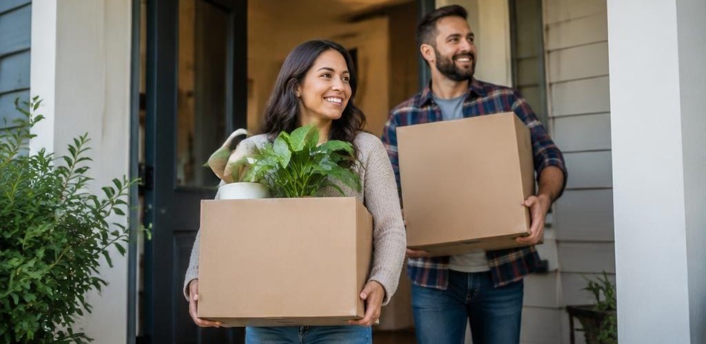 Illustrative homeownership scene accompanying Colorado vs. Washington State: Moving to Olympia Guide