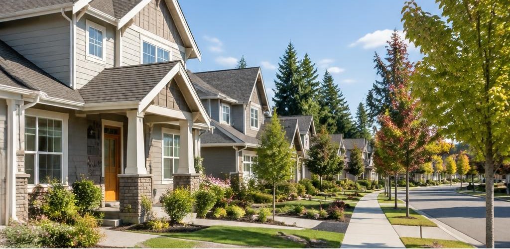 Illustrative residential setting accompanying Moving to Lacey, WA: A Local's Guide to Homes, Schools and Life