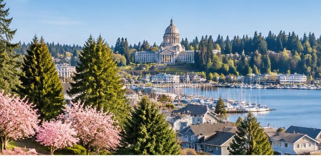 Illustrative residential setting accompanying Moving from New Mexico to Olympia, WA: A Relocation Guide