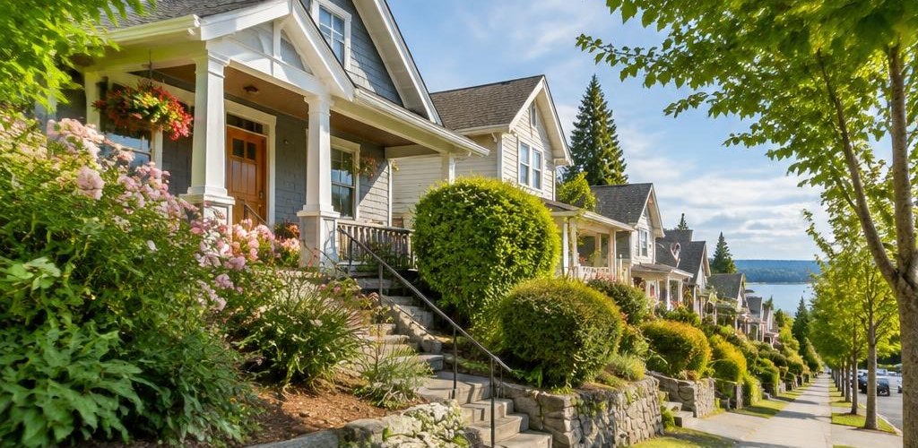 Illustrative residential setting accompanying Moving from Georgia to Olympia, WA: Relocation Guide