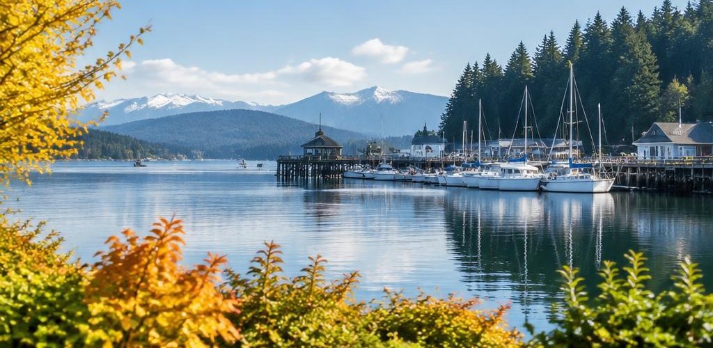 Illustrative Pacific Northwest lifestyle scene accompanying Moving from Oregon to Olympia, WA: A Step-by-Step Relocation Guide