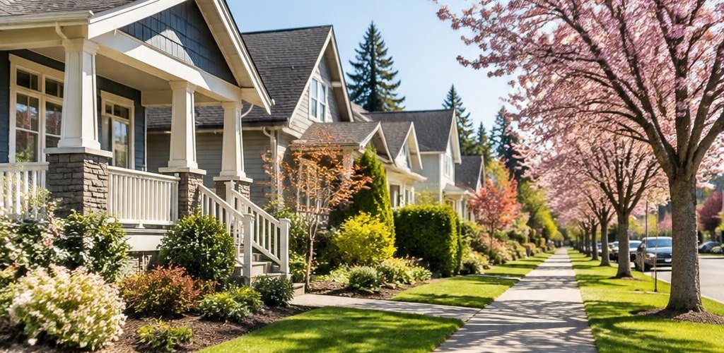 Illustrative residential setting accompanying Olympia School Boundaries: What Home Buyers Should Verify