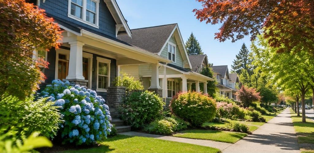 Illustrative residential setting accompanying Living in Olympia, WA: The Complete Guide