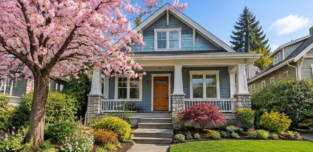 Illustrative residential setting accompanying Home Inspection Checklist for Washington Buyers (South Sound)