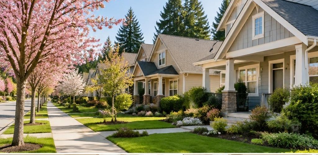 Illustrative residential setting accompanying Best Time to Buy or Sell a Home in the South Sound