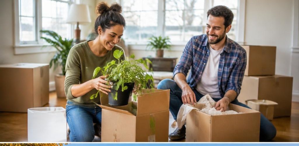 Illustrative homeownership scene accompanying Moving from Nebraska to Olympia, WA: A Step-by-Step Relocation Guide