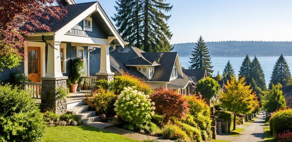 Illustrative residential setting accompanying Moving from Massachusetts to Olympia, WA: A Relocation Guide