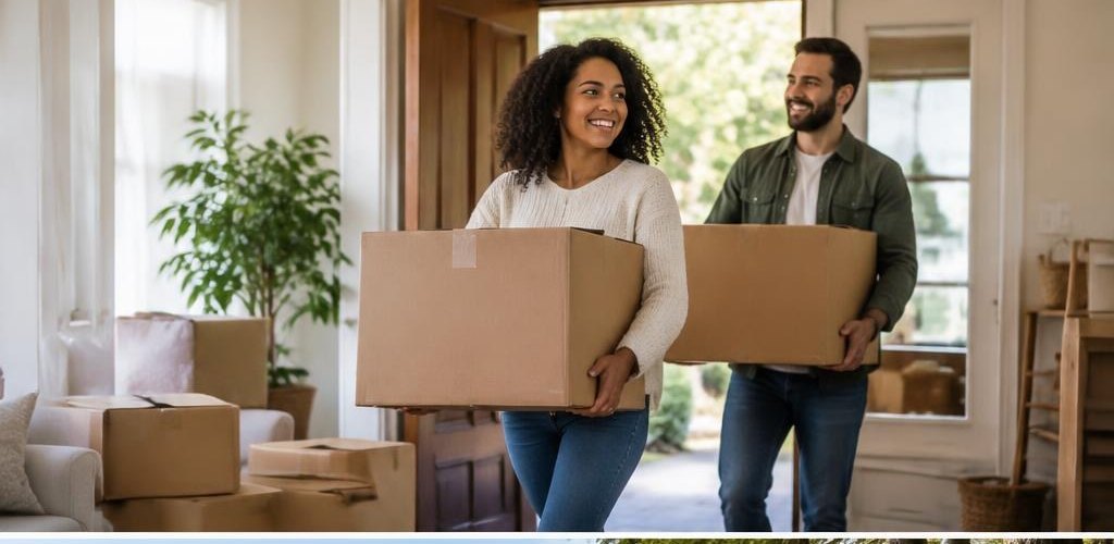 Illustrative homeownership scene accompanying California vs. Washington State: Cost of Living and Lifestyle Guide