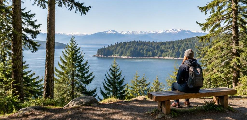 Illustrative Pacific Northwest lifestyle scene accompanying Moving from Wyoming to Olympia, WA: A Step-by-Step Relocation Guide