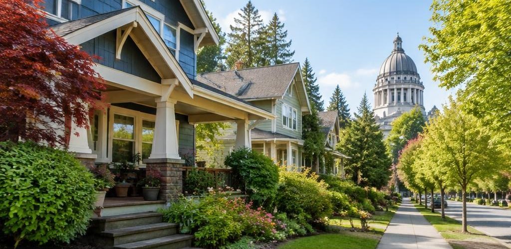 Illustrative residential setting accompanying Moving from Maryland to Olympia, WA: A Step-by-Step Relocation Guide