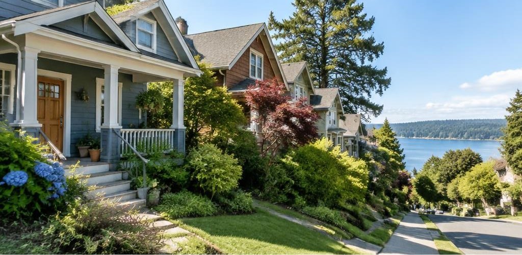 Illustrative residential setting accompanying Moving from Virginia to Olympia, WA: A Relocation Guide