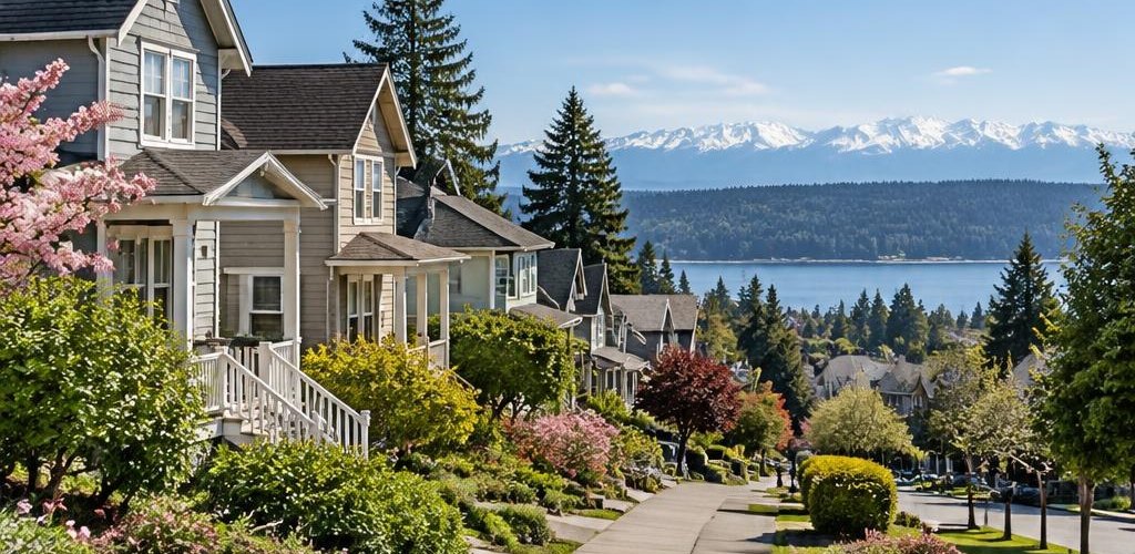 Illustrative residential setting accompanying Wyoming vs. Washington State: Cost of Living and Lifestyle Guide