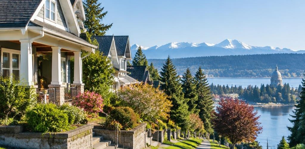 Illustrative residential setting accompanying Montana vs. Washington State: Cost of Living and Lifestyle Guide