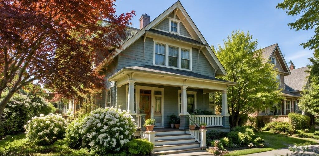 Illustrative residential setting accompanying Buying a Historic-Style Home Near South Capitol, Olympia