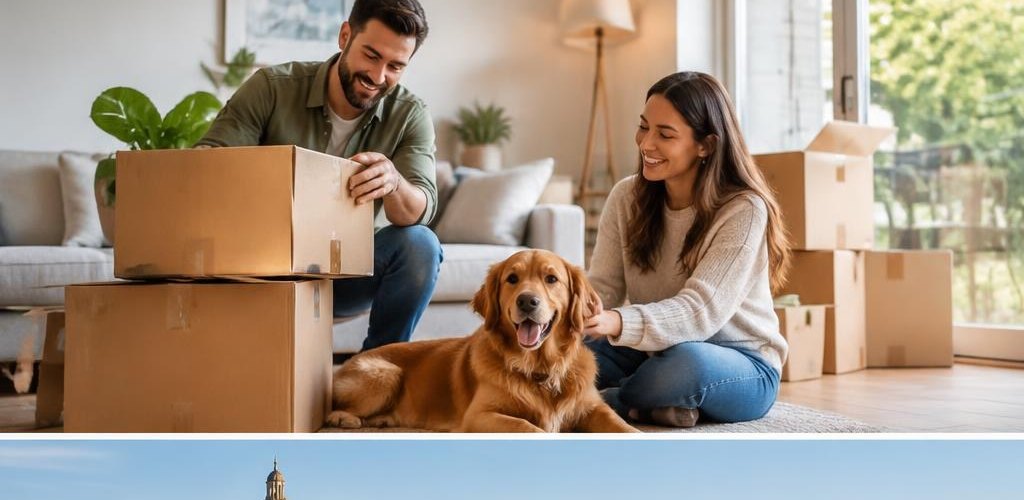 Illustrative homeownership scene accompanying Florida vs. Washington State: Cost of Living and Lifestyle Guide