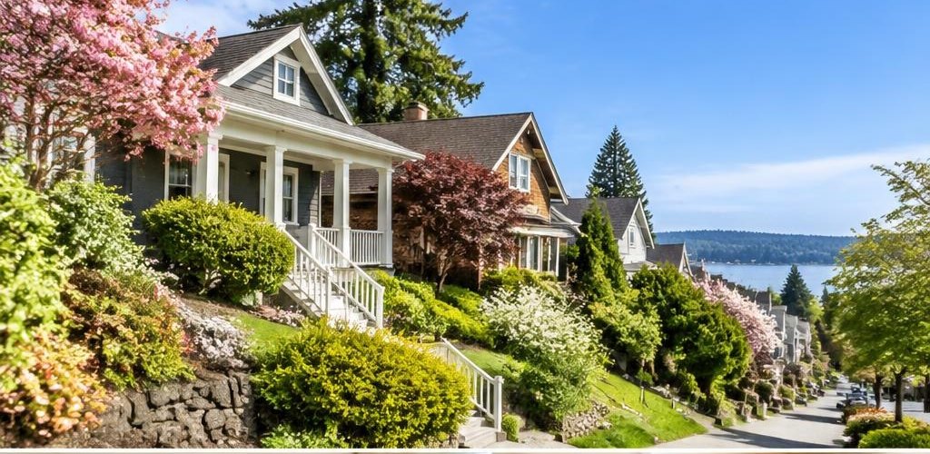 Illustrative residential setting accompanying Georgia vs. Washington State: Cost of Living and Lifestyle Guide
