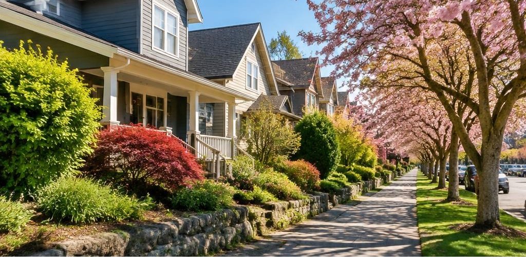 Illustrative residential setting accompanying Homes for Sale in Olympia, WA: Buyer's Guide to Neighborhoods