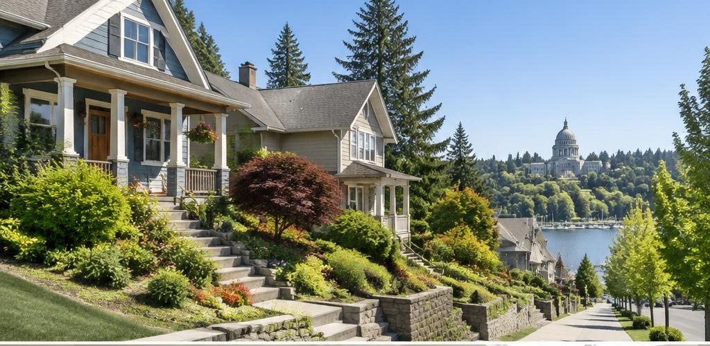 Illustrative residential setting accompanying Moving from Texas to Olympia, WA: A Step-by-Step Relocation Guide