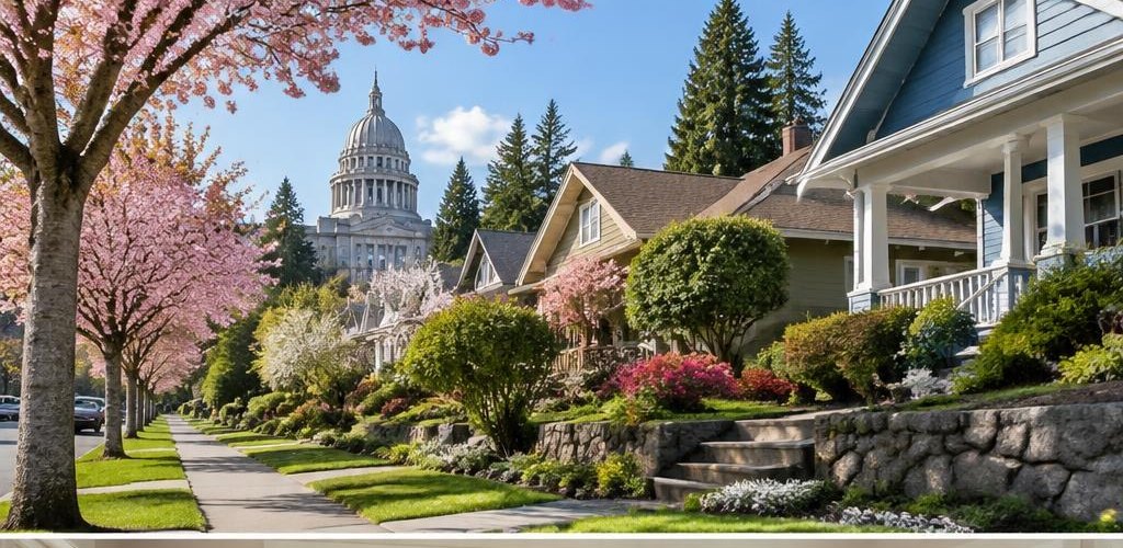 Illustrative residential setting accompanying Moving from Oregon to Olympia, WA: A Step-by-Step Relocation Guide