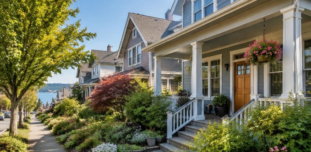 Illustrative residential setting accompanying Moving from Montana to Olympia, WA: A Relocation Guide
