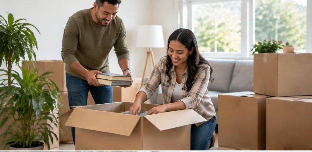 Illustrative homeownership scene accompanying Moving from Hawaii to Olympia, WA: The Step-by-Step Relocation Guide