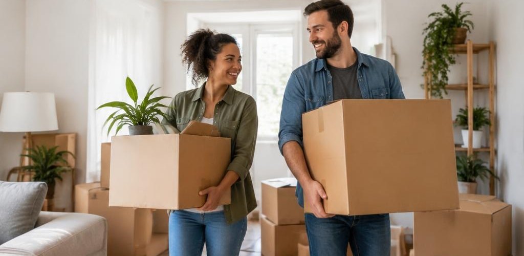 Illustrative homeownership scene accompanying Moving from Maryland to Olympia, WA: A Step-by-Step Relocation Guide