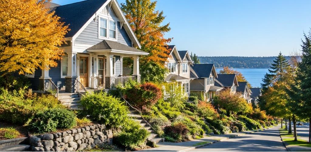 Illustrative residential setting accompanying North Dakota vs. Washington State: Cost of Living and Lifestyle