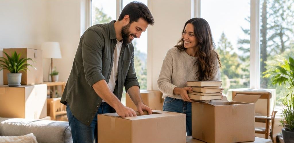 Illustrative homeownership scene accompanying Arizona vs. Washington State: A Guide for Moving to Olympia