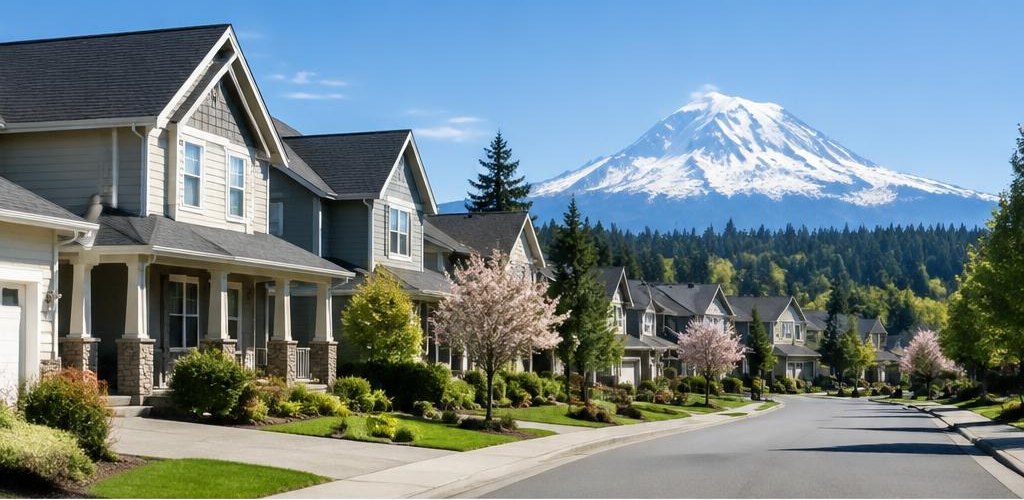 Illustrative residential setting accompanying Moving to JBLM? A PCS Home Buying Guide for Military Families