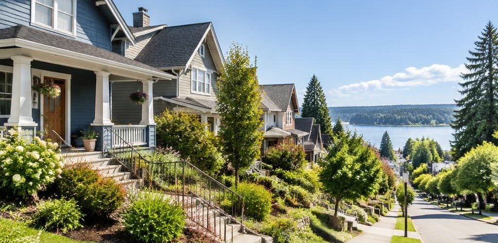 Illustrative residential setting accompanying Moving from New Hampshire to Olympia, WA: Relocation Guide