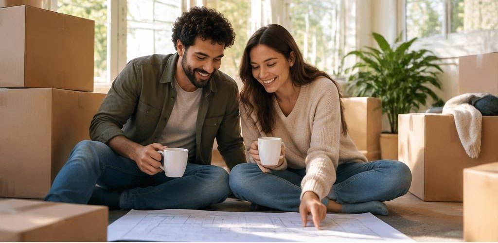Illustrative homeownership scene accompanying Oregon vs. Washington State: Cost of Living and Lifestyle Guide