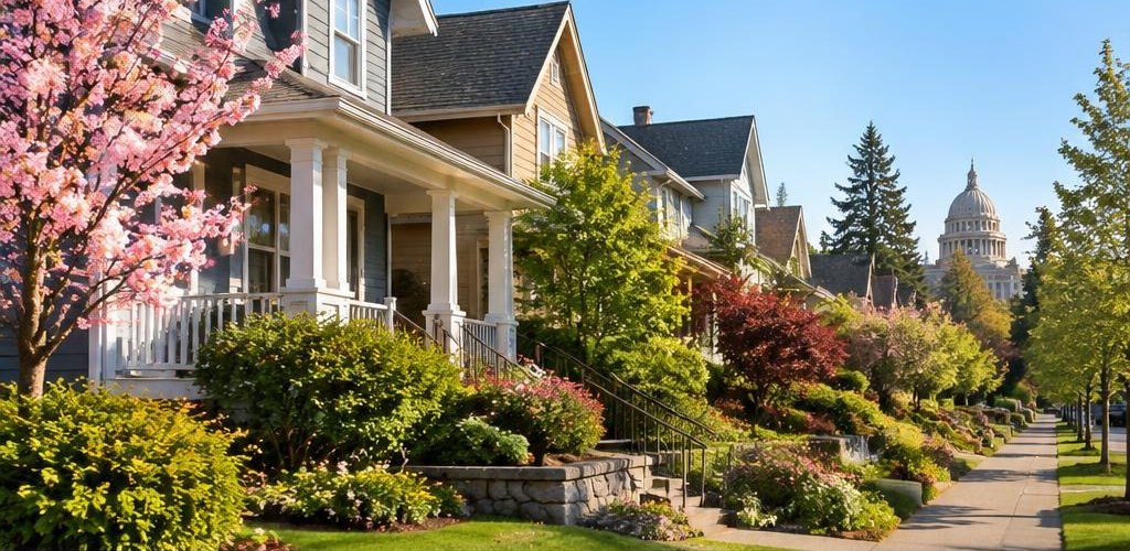 Illustrative residential setting accompanying Michigan vs. Washington State: Cost of Living and Lifestyle Guide