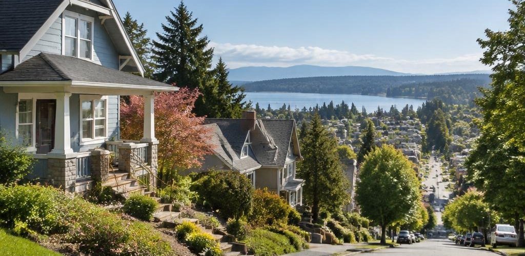 Illustrative residential setting accompanying Moving from Missouri to Olympia, WA: A Relocation Guide