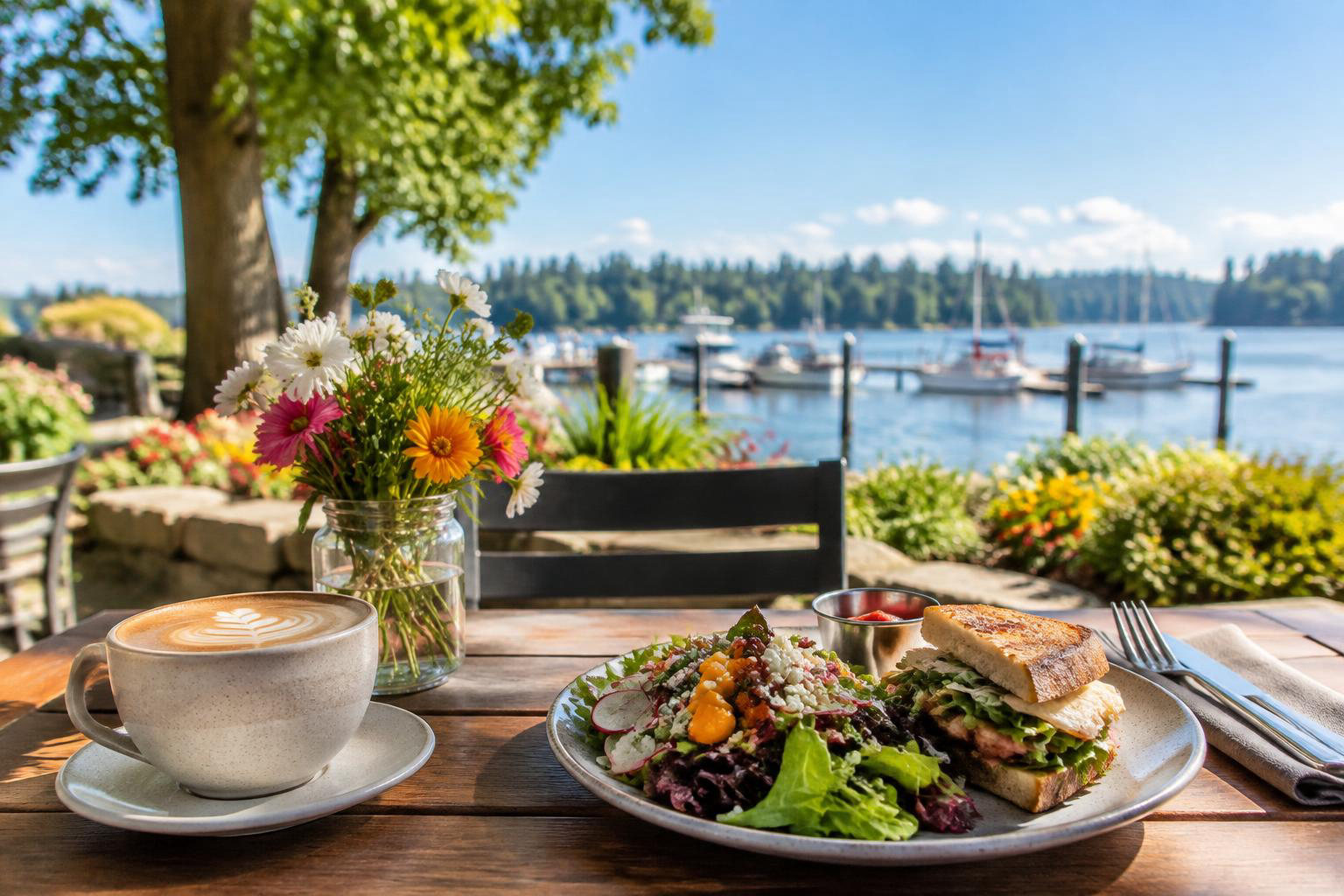 Illustrative a distinct regional lifestyle, outdoor, travel, or home detail accompanying A Taste of Lacey: Restaurants, Coffee and Everyday Food Stops Near Home