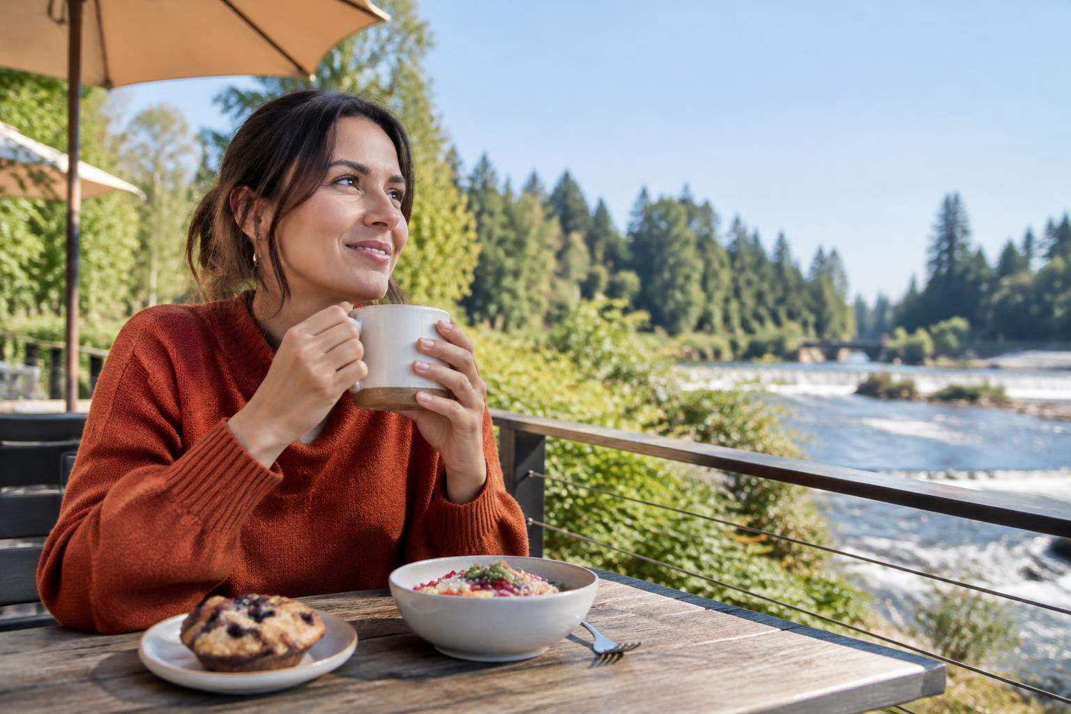 Illustrative a distinct regional lifestyle, outdoor, travel, or home detail accompanying A Taste of Tumwater: Restaurants, Coffee and Everyday Food Routines