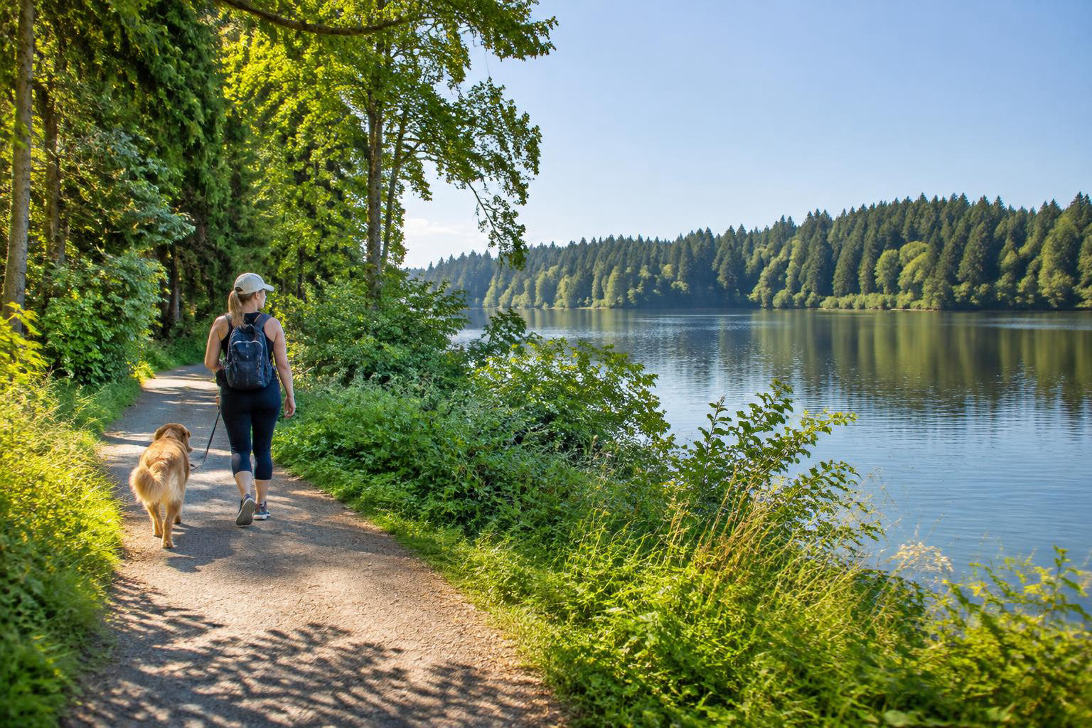 Illustrative a distinct regional lifestyle, outdoor, travel, or home detail accompanying Find Your Everyday Outside: A Local Guide to Lacey Parks and Trails