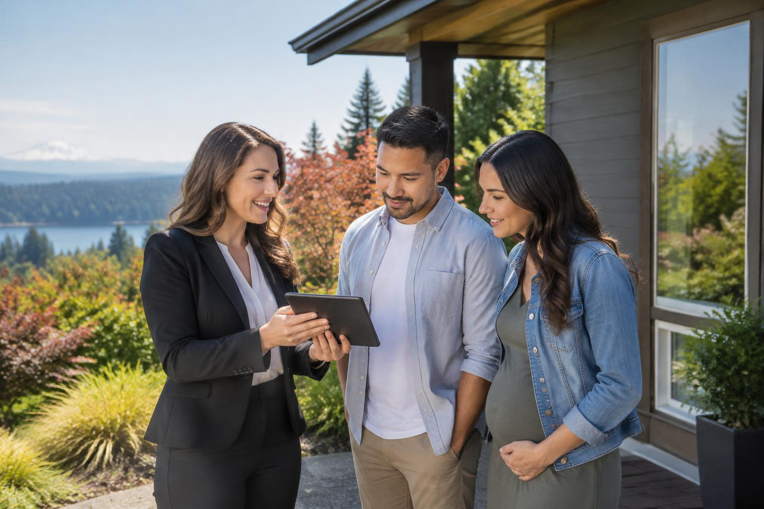 Illustrative people naturally engaged in the article's homeownership or relocation topic accompanying Investing in Olympia Rental Property: A Practical Guide to Buying and Managing Wisely