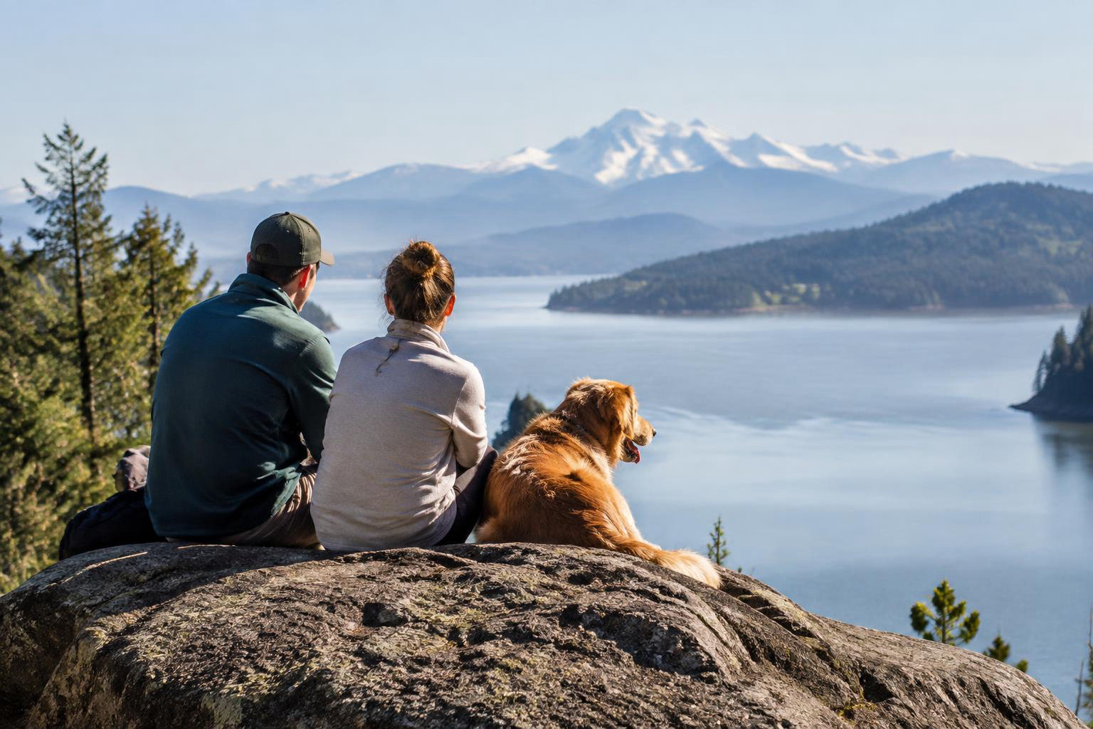 Illustrative a distinct regional lifestyle, outdoor, travel, or home detail accompanying Moving to Lacey from Seattle or California: A Practical Guide to Settling In