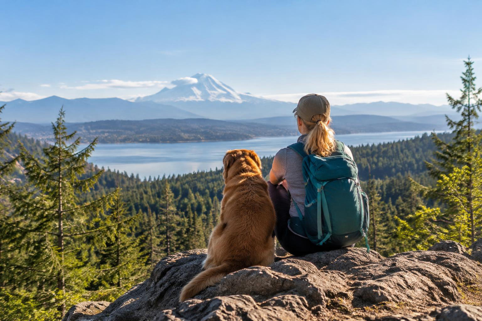 Illustrative a distinct regional lifestyle, outdoor, travel, or home detail accompanying Moving to Pierce County from Seattle or California: Finding Your South Sound Fit