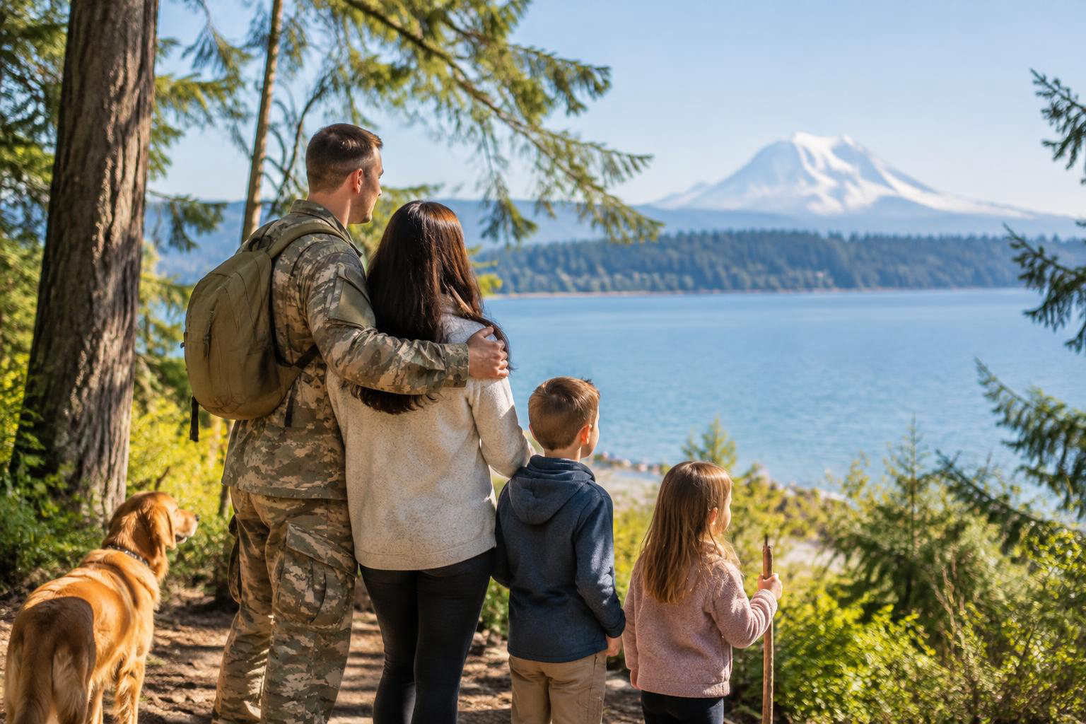 Illustrative a distinct regional lifestyle, outdoor, travel, or home detail accompanying PCS to Lacey: A Military Family’s Guide to Making the Move Work