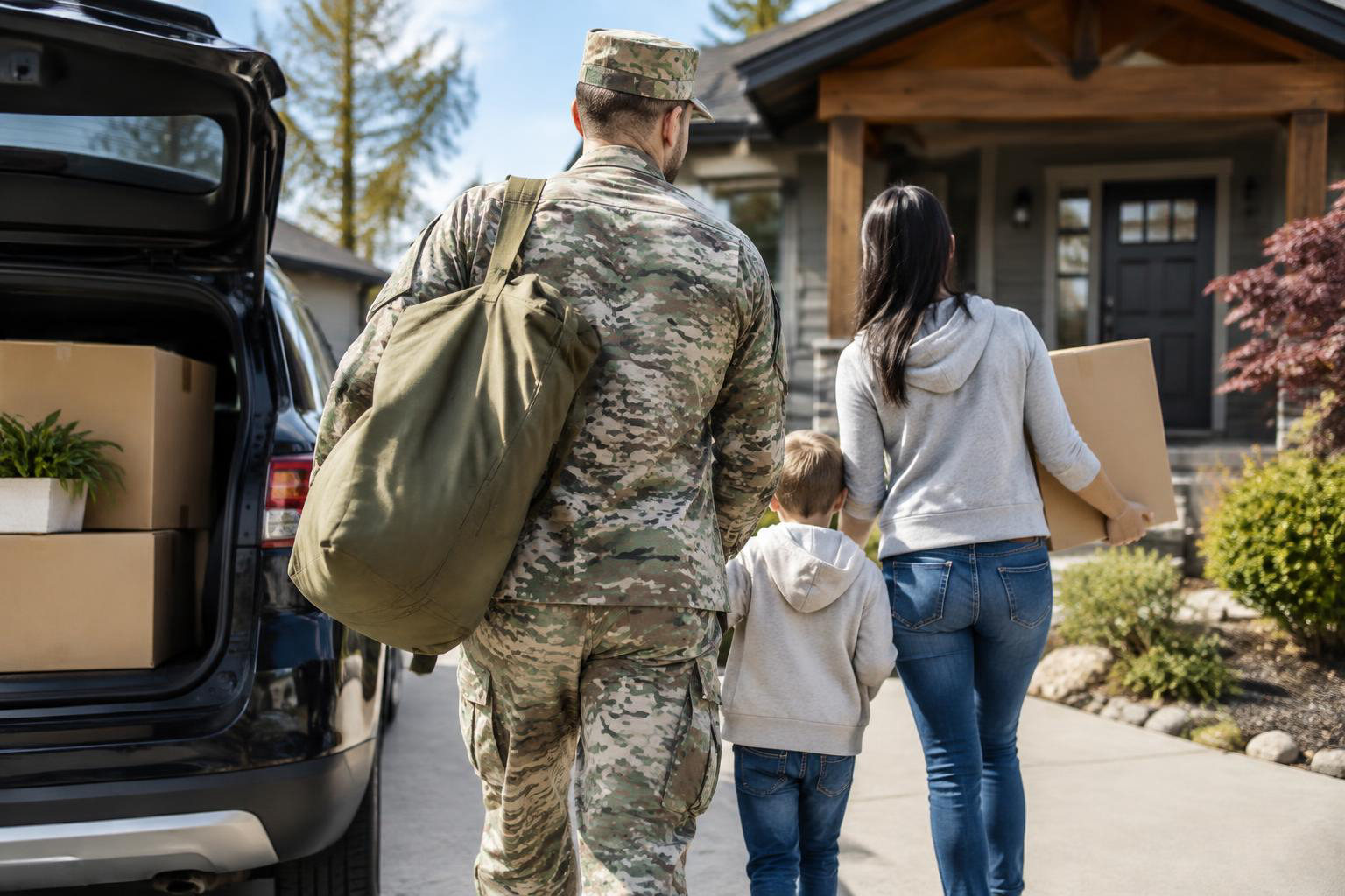 Illustrative a distinct regional lifestyle, outdoor, travel, or home detail accompanying Relocating to Tumwater with Military Orders: A Practical Guide for JBLM Households