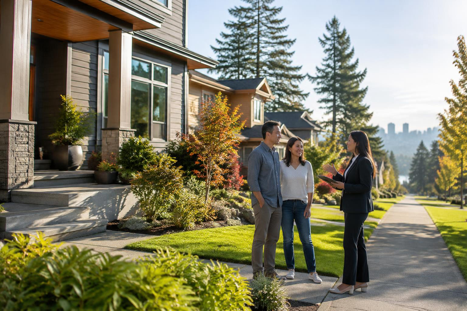 Illustrative a residential exterior or neighborhood streetscape accompanying Selling Your King County Home: A Practical Plan from Preparation to Closing