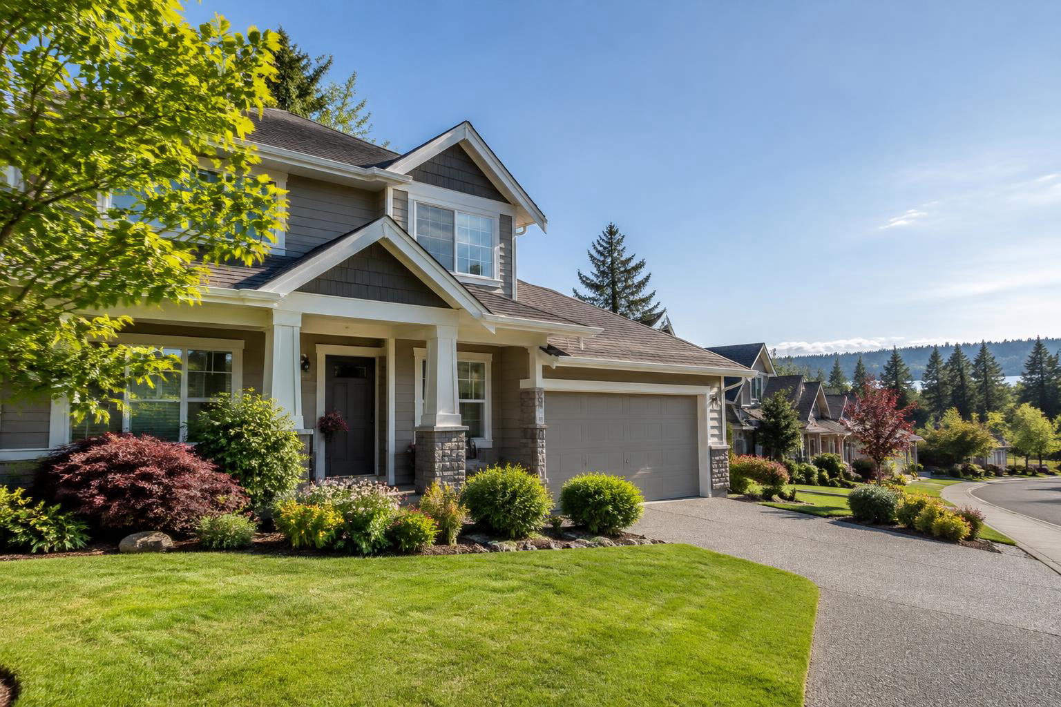 Illustrative a residential exterior or neighborhood streetscape accompanying Selling Your Tumwater Home: A Practical Guide from Preparation to Closing