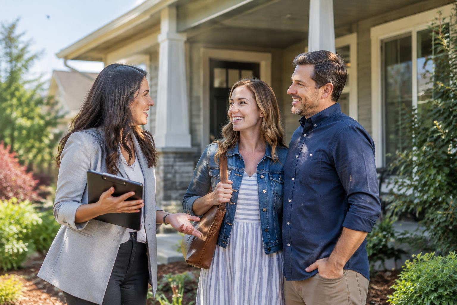 Illustrative people naturally engaged in the article's homeownership or relocation topic accompanying Selling Your Tumwater Home: A Practical Guide from Preparation to Closing