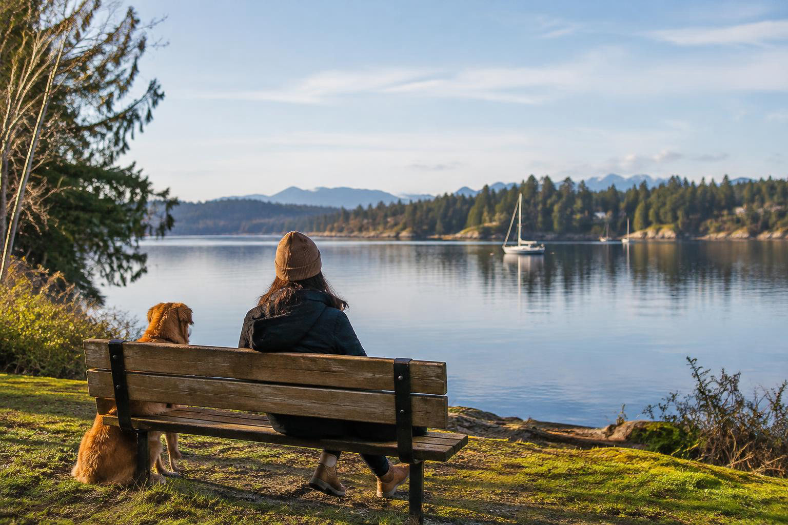 Illustrative a distinct regional lifestyle, outdoor, travel, or home detail accompanying Trading Seattle or California for Olympia: How to Make the Move Work for You