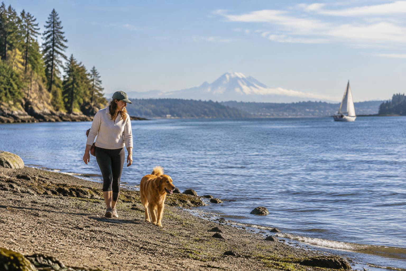 Illustrative a distinct regional lifestyle, outdoor, travel, or home detail accompanying Tumwater and the Water: A Practical Guide to Puget Sound Living