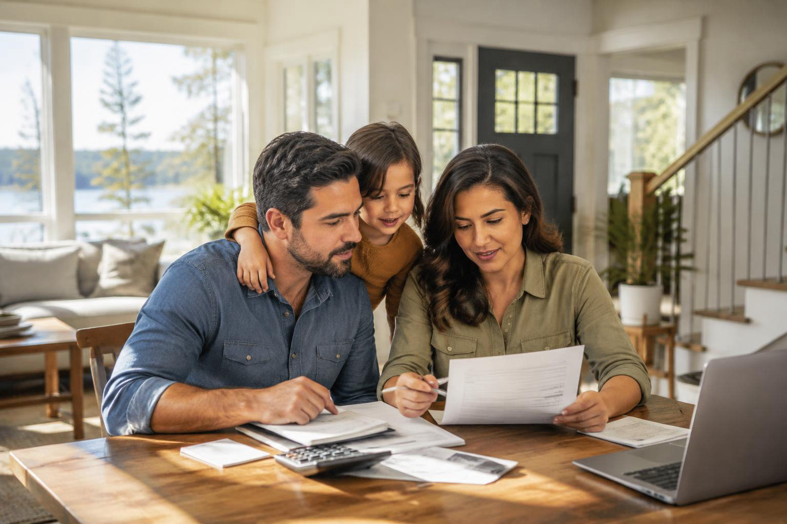 Illustrative people naturally engaged in the article's homeownership or relocation topic accompanying Tumwater Property Taxes and Closing Costs: Understanding Your Bottom Line
