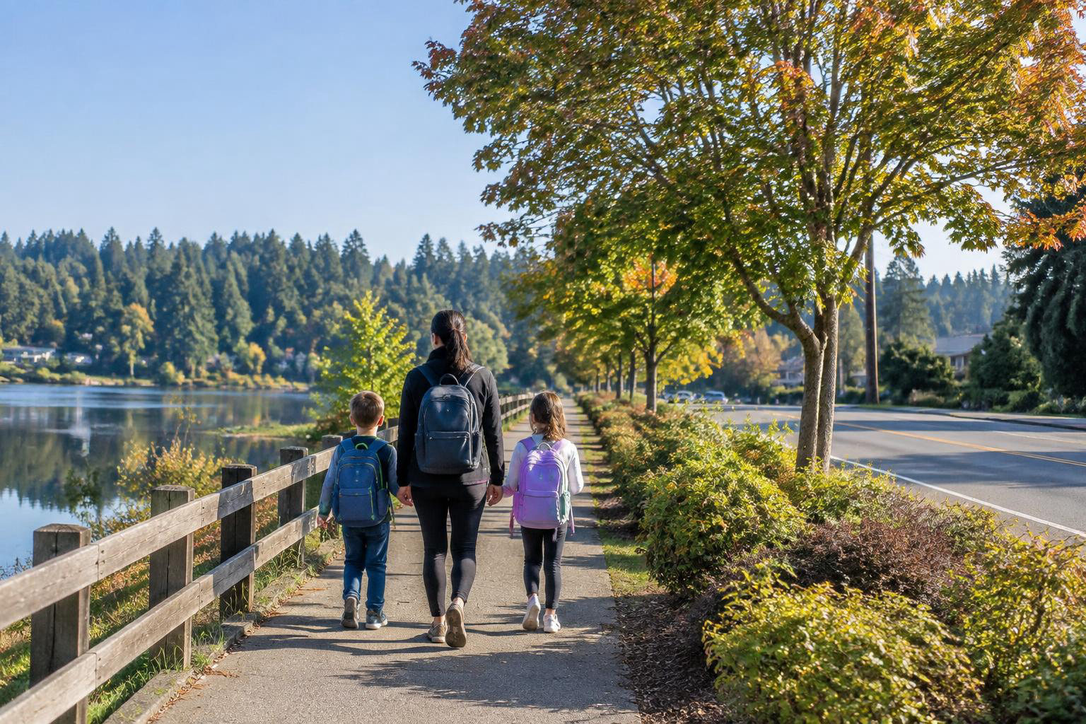 Illustrative a distinct regional lifestyle, outdoor, travel, or home detail accompanying Tumwater Schools and Commutes: A Homebuyer’s Guide to Daily Routines