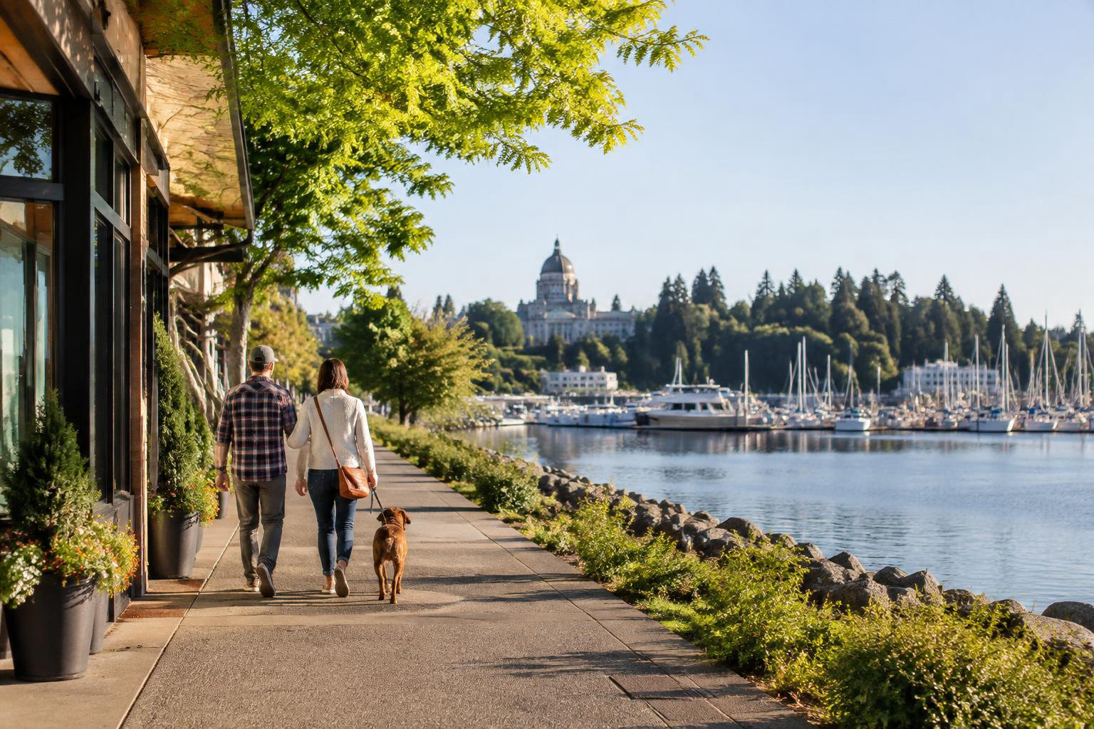 Illustrative a distinct regional lifestyle, outdoor, travel, or home detail accompanying Walkable Living in Olympia: Finding a Home That Fits Your Downtown Routine